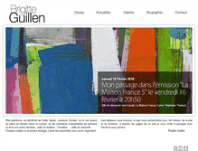 Tablet Screenshot of brigitte-guillen.com